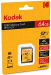 Kodak SDXC 64GB Class10 U3 UHS-I Klasse 10
