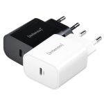 Intenso Power Adapter W20C, 20W, USB-C Anschluss, weiß