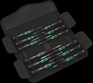 Wera Micro 12 Electronics 1 Set Standard-Schraubendreher