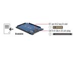 DELOCK SATA Konverter SATA 22Pin -> 67Pin M.2 NGFF Key B Geh