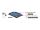 DELOCK SATA Konverter SATA 22Pin -> 67Pin M.2 NGFF Key B Geh