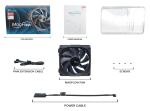 Seasonic MagFlow 1-Fan Kit Computergehäuse Ventilator 12 cm Schwarz 1 Stück(e)