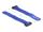 DELOCK Klett-Kabelbinder m. Schlaufe L150 xB20mm blau 5Stk.