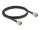 DELOCK Antennekabel N Stecker zu N Stecker LMR CFD300 1m low