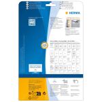 HERMA Inkjet-Etiketten A4 63.5x29.6 mm weiß Folie...