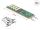 DeLOCK M.2 Karte zu 4 x Seriell RS-232 DB9 mit Standard und Low Profile Slotblenden