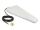 DeLOCK LTE Antenne SMA Stecker 9 - 11 dB direktional mit Anschlusskabel (RG-58, 5 m) weiß outdoor