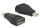 DeLOCK 65238 Kabeladapter mini Displayport 1.2 Displayport Schwarz