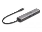 DeLOCK USB 40 Gbps USB Type-C Dockingstation 8K - HDMI / USB 10 Gbps / 2,5 Gigabit LAN / PD 3.0 100 W