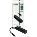 Inter-Tech ARGUS IT-410 USB 3.2 Gen 1 (3.1 Gen 1) Type-C...