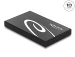 DELOCK Ext Gehäuse für 2.5 SATA HDD / SSD SuperSpeed 10 Gbps