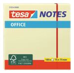 TESA 57654-00000-07 Klebezettel Quadratisch Elfenbein 100...