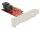 DELOCK PCI Expr Card 4x + 1x SFF-8643 int.+LowProfile