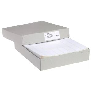 HERMA Computeretiketten 81.28x35.7 mm 4-bahnig weiß Papier matt 16000 St.