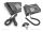 DeLOCK Telefonkabel-Verdrehschutz Adapter RJ10 Stecker zu RJ10 Buchse transparent / weiß