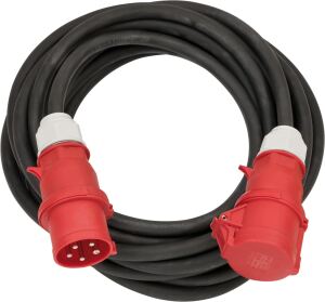Brennenstuhl 1167320100 Verlängerungskabel 10 m Draußen Schwarz, Rot