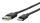 Mobilis 020013 USB Kabel 1 m USB A USB C 0,48 Gbit/s 10 W Schwarz