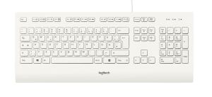Logitech K280E Pro f/ Business Tastatur Büro USB QWERTZ Deutsch Weiß