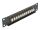 DELOCK 10" LWL Patchpanel 12 Port LC Duplex beige 1HE schw.