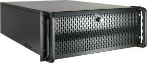 Inter-Tech IPC 4U-4129L Rack Metallisch, Silber