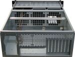 Inter-Tech IPC 4U-4129L Rack Metallisch, Silber