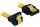 DELOCK SATA-Kabel SATA -> SATA down St/St 0.70m gelb Clip