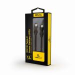 Gembird CC-USB2-CMCM100-1.5M USB Kabel USB 2.0 1,5 m USB C 0,48 Gbit/s 100 W Schwarz