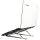 Inter-Tech NBS-200 Laptop-Ständer Silber 39,6 cm (15.6")