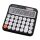 Genie 612 BK Taschenrechner Desktop Einfacher Taschenrechner Schwarz