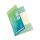 Herlitz 50033447 Selbstklebendes Etikett 160 Blätter Blau, Grün, Gelb