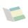 Herlitz 50033447 Selbstklebendes Etikett 160 Blätter Blau, Grün, Gelb