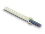 DELOCK Geflechtschlauch aus Nomex Fasern 2 m x 25 mm weiß