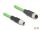 DeLOCK M12 Kabel X-kodiert 8 Pin Stecker zu Buchse PUR (TPU) 2 m