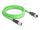 DeLOCK M12 Kabel X-kodiert 8 Pin Stecker zu Buchse PUR (TPU) 2 m