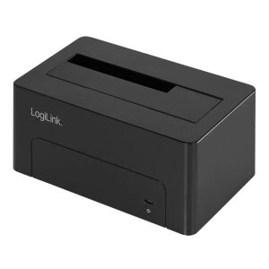 LogiLink QP0027 Speicherlaufwerk-Docking-Station USB 3.2 Gen 2 (3.1 Gen 2) Type-C Schwarz