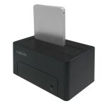 LogiLink QP0027 Speicherlaufwerk-Docking-Station USB 3.2 Gen 2 (3.1 Gen 2) Type-C Schwarz