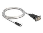 DELOCK Adapter USB-C/RS-422/485 St+ 6P Terminalblock 5V 1m