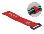 DeLOCK Klett-Kabelbinder mit Schlaufe und...