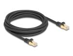 DELOCK RJ45 Netzwerkkabel Cat.6A S/FTP St. zu St. 3m schwarz