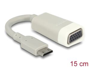 DELOCK HDMI Adapter mini C -> D-Sub15 St/Bu screwless
