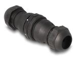 DELOCK Kabelverbinder RJ45 Bu/Bu Cat.6A IP68 wasserfest