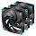 Iceberg Thermal IceGALE Silent PWM Computergehäuse Ventilator 12 cm Schwarz 3 Stück(e)