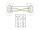 DeLOCK Seriell Kabel RS-232 D-Sub 9 Buchse zu Buchse Nullmodem mit schmalem Steckergehäuse - CTS / RTS auto control - 0,5 m