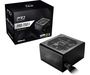 Asrock PRO-750G Netzteil 750 W 24-pin ATX ATX Schwarz