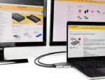 DELOCK Dual HDMI Adapter mit 4K 60 Hz und PD 3.0 für MacBook