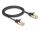 DELOCK RJ45 Flachb.Netzwerkkabel Cat.6A U/FTP St. zu St. 1m