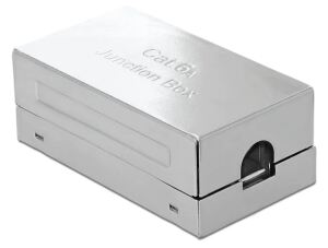 DeLOCK 86410 Netzwerkanschlussdose Cat6a Metallisch