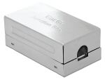 DeLOCK 86410 Netzwerkanschlussdose Cat6a Metallisch
