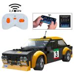 Jamara CaDA Fiat Abarth 131 ferngesteuerte (RC) modell Auto Elektromotor 1:20