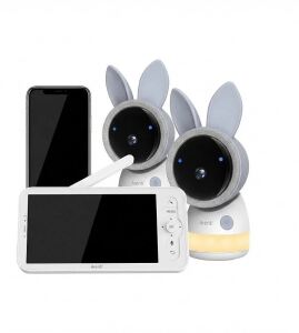 Arenti 4MP Wi-Fi Baby Kit with dual cameras LCD